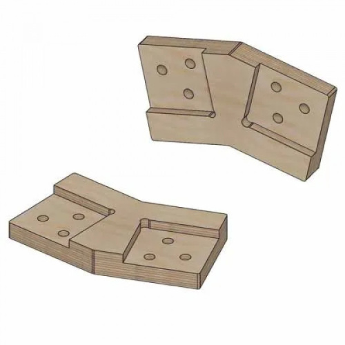 Коннекторы для сборки барнхауса FINHA W100L фото 3