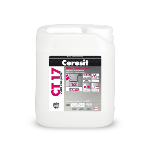 Грунтовка Ceresit CT 17 (СУПЕР концентрат) 2л