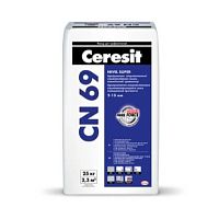 Смесь сухая самовыравнивающаяся растворнаяCeresit CN69для стяжек(25кг)