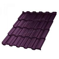 Металлочерепица Монтекристо VALORI-0.5 цвет Violet