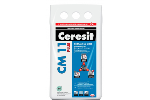 Клей для плитки Ceresit CM11Plus(5кг)