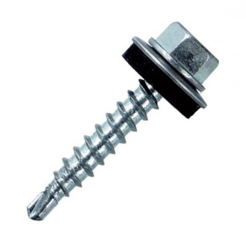 Саморез кровельный 4,8х29 оцинк. (контейнер/250шт)