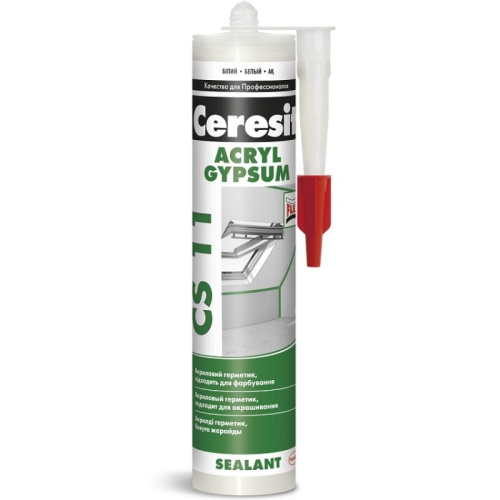 Герметик акриловый Ceresit CS 11 (белый) 280мл