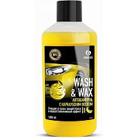 Автошампунь Grass с карнаубским воском Wash & Wax 1л