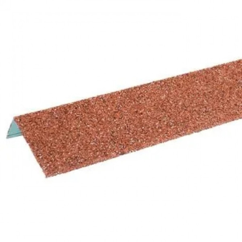 Наличник металлический Технониколь Hauberk цвет Красный кирпич