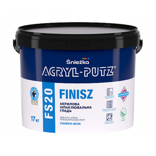 Готовая шпатлевка Acryl Putz FS20 FINISZ EX Готовая шпатлевка Acryl Putz FS20 FINISZ EX