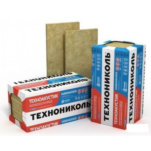 ТЕХНОНИКОЛЬ ТехноАКУСТИК (1200х600х50 мм), 12 плит