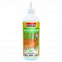 Клей для дерева Soudal 64А (белый) быстросохнущий D2 (бутылка 250мл)