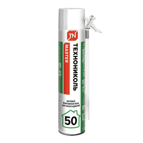 Пена монтажная ТЕХНОНИКОЛЬ MASTER 50 Бытовая 550 мл