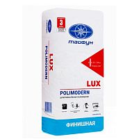 Шпатлевка Люкс Polimodern В П 1 СС белая (15кг)