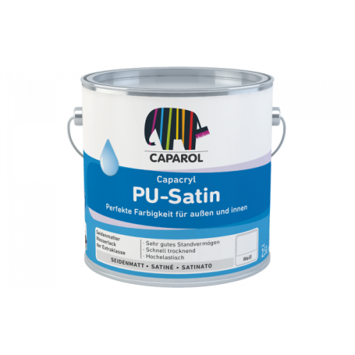 Эмаль полиуретановая акриловая Caparol Capacryl PU-Satin База транспорентная