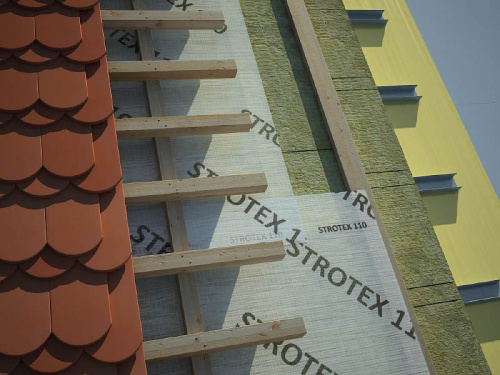 Гидроизоляционная пленка STROTEX 110 PP 75 м2 фото 3