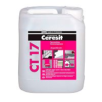 Грунтовка Ceresit CT 17 (концентрат) (бесцветная)5л