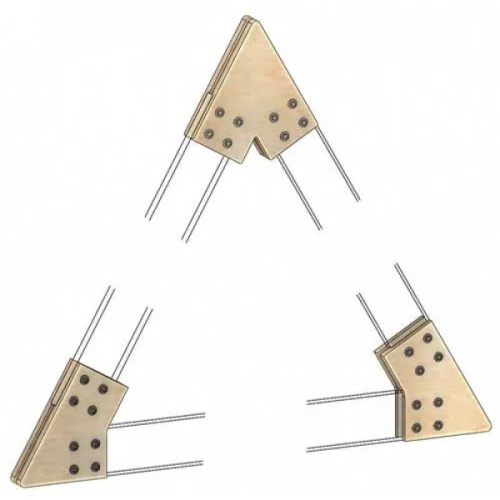 Коннекторы для сборки барнхауса FINHA A200