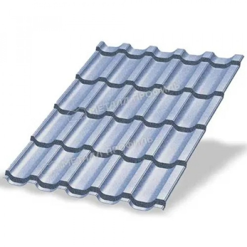 Металлочерепица Трамонтана PURMAN-0.5 цвет Galmei