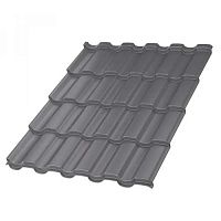 Металлочерепица Монтекристо VALORI-0.5 цвет Grey