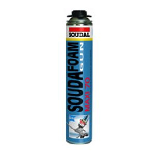 Пена монтажная пистолетная "Soudal" Soudafoam Maxi 70 870 мл