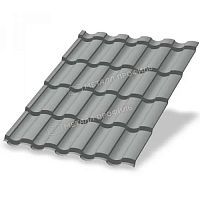 Металлочерепица Монтекристо NormanMP-0.5 цвет RAL 9006