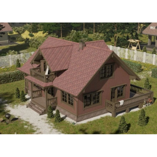 Деке Standard Тетрис цвет Красный фото 3