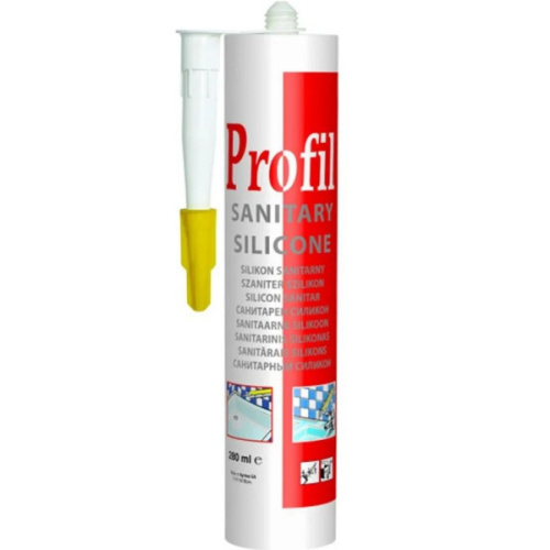 Силикон санитарный Soudal Profil (белый)270мл