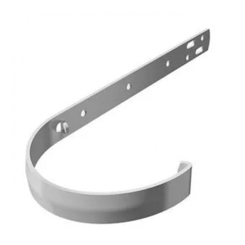 Кронштейн желоба металлический, белый