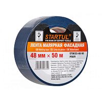 Лента малярная фасадная 48 мм х 50 м STARTUL PROFI (синяя)
