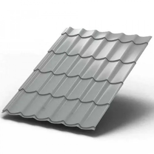 Металлочерепица МП Ламонтерра ПЭ-0.45 цвет RAL 9006