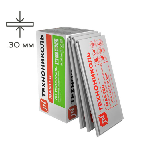 Пенополистирол ТехноНИКОЛЬ FAS Техноплекс1180х580х30 мм