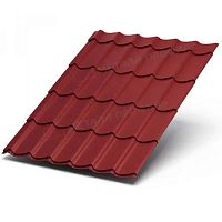 Металлочерепица Ламонтерра VikingMP-0.45 цвет RAL 3011
