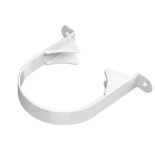 Хомут трубы ТН ПВХ ОПТИМА, белый D80мм