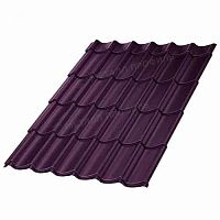 Металлочерепица МП Ламонтерра VALORI-0.5 цвет Violet
