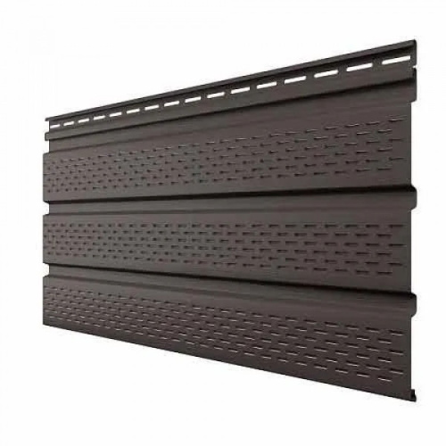 Софит полностью перфорированный Пекан