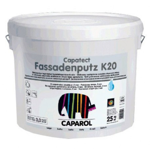 Штукатурка Н,В Capatect  Fassadenputz K20, Base 1, 25кг