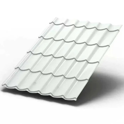 Металлочерепица МП Ламонтерра ПЭ-0.45 цвет RAL 9003 Металлочерепица МП Ламонтерра ПЭ-0.45 цвет RAL 9003