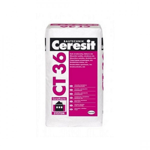 Структурная штукатурка Ceresit CT 36 Структурная штукатурка Ceresit CT 36