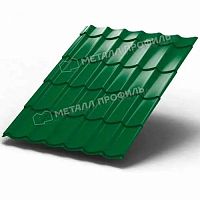 Металлочерепица МП Ламонтерра NormanMP-0.5 цвет RAL 6002