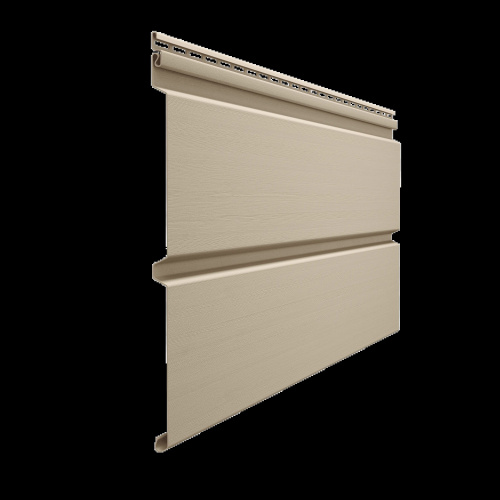 Döcke PREMIUM Сайдинг Брус D6S (Крем-Брюле)