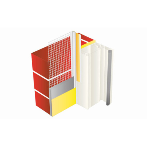 Профиль оконный примыкающий ПВХ Profigips с сеткой белый 6 мм 3 м фото 3 Профиль оконный примыкающий ПВХ Profigips с сеткой белый 6 мм 3 м фото 3