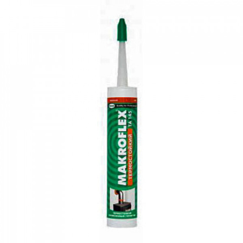 Makroflekc TА 145 Силиконовый герметик термостойкий, красный 300мл