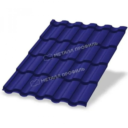 Металлочерепица Монтекристо NormanMP-0.5 цвет RAL 5002