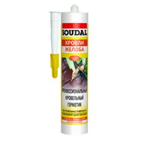 Герметик кровельн. Soudal AQUAFIX (280мл) (упак.15шт)