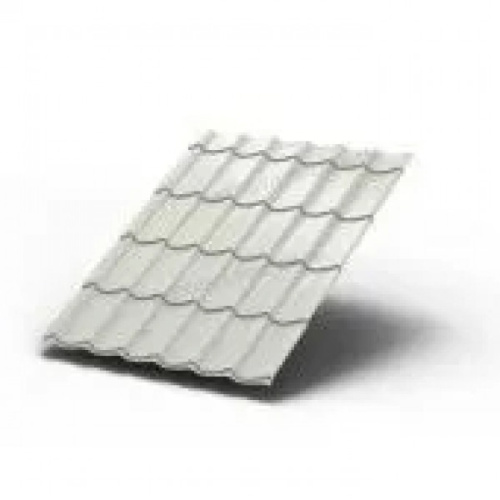 Металлочерепица Монтерроса NormanMP-0.5 цвет RAL 9002