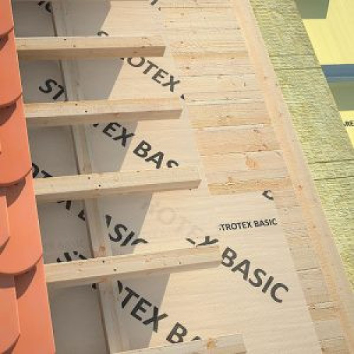 Мембрана супердиффузионная STROTEX BASIC 75 м2 фото 4 Мембрана супердиффузионная STROTEX BASIC 75 м2 фото 4