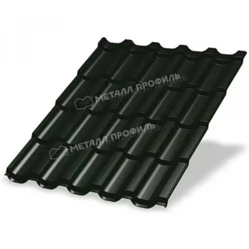 Металлочерепица Трамонтана VikingMP-0.45 цвет RAL 6007