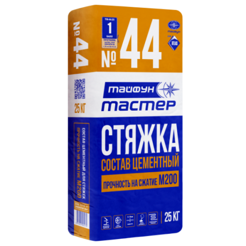 Смесь для стяжек Тайфун-Мастер № 44 (25кг)