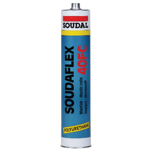 Клей-герметик полиуретановый "Soudal" Soudaflex 40FC серый (600 мл)