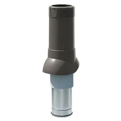 Вентиляционный выход ТЕХНОНИКОЛЬ D125/160 (H 500) серый