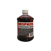 Морилка на водной основе "Эбеновое дерево" "Вершина", пэт.т (0,5л)