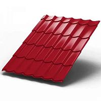 Металлочерепица МП Ламонтерра ПЭ-0.45 цвет RAL 3003