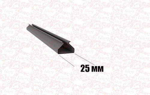 Панель ППР--025, КФ, (хром)  4м